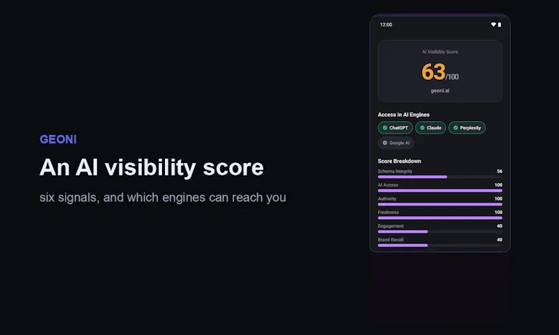 GEONI screenshot 2