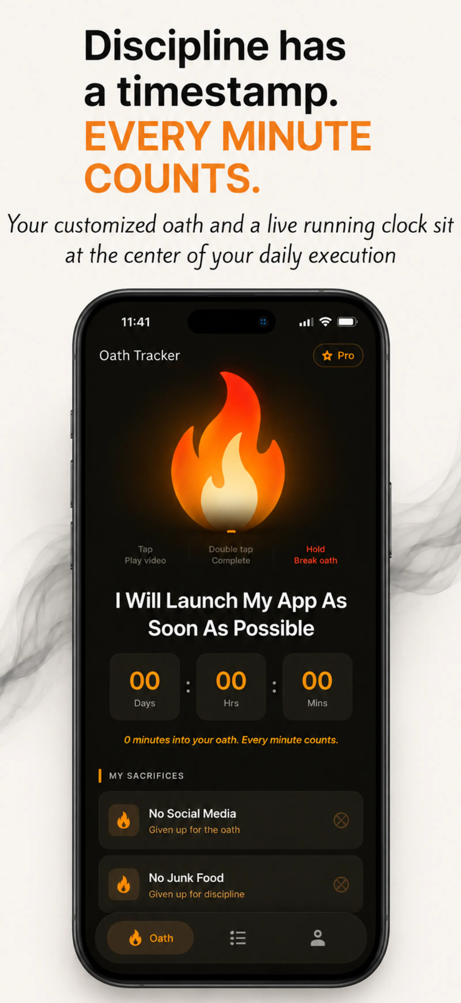 Oath Tracker screenshot 3