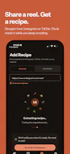 Pluck: AI Video Recipe Saver gallery image