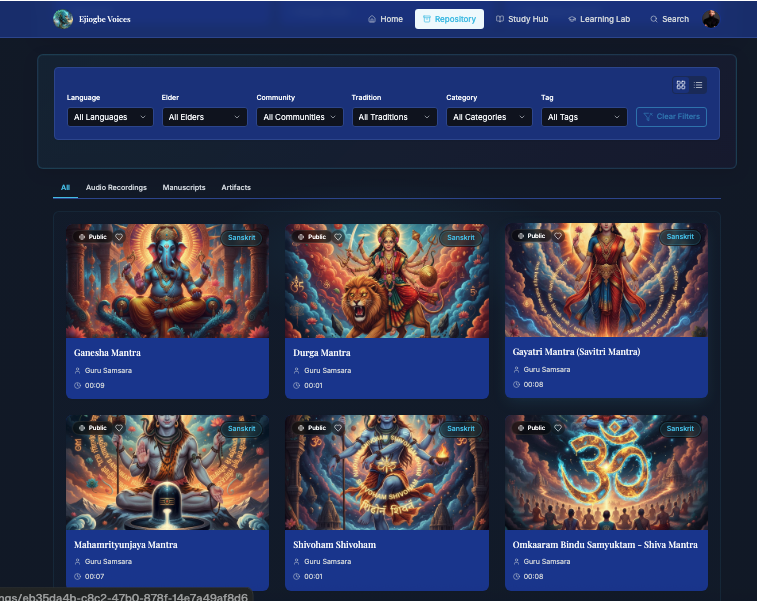 Ejiogbe Voices Ancestral Intelligence - Screenshot 5 showing product features and functionality