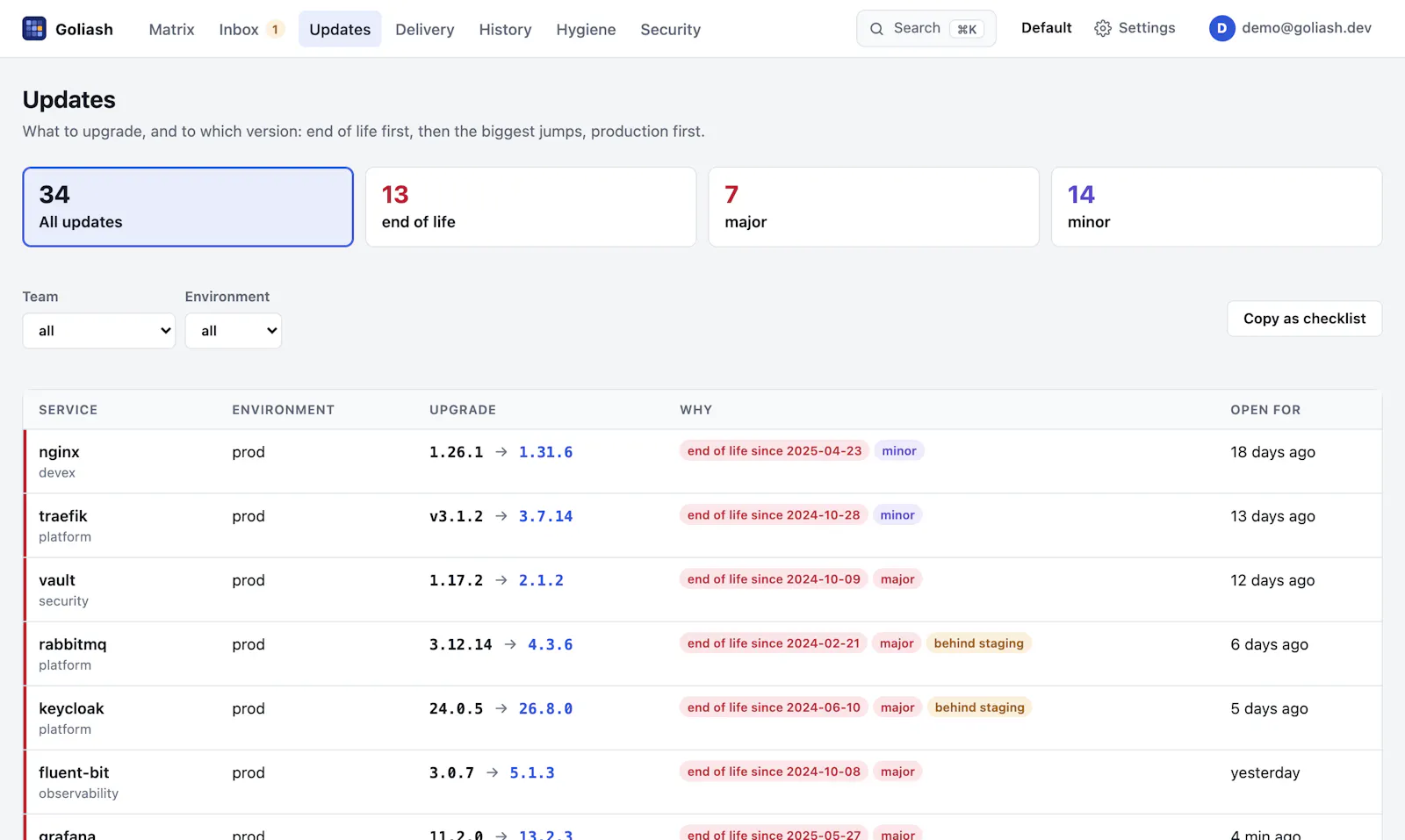 Goliash screenshot 4