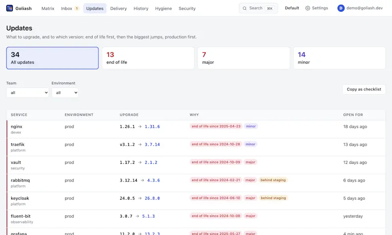 Goliash screenshot 4
