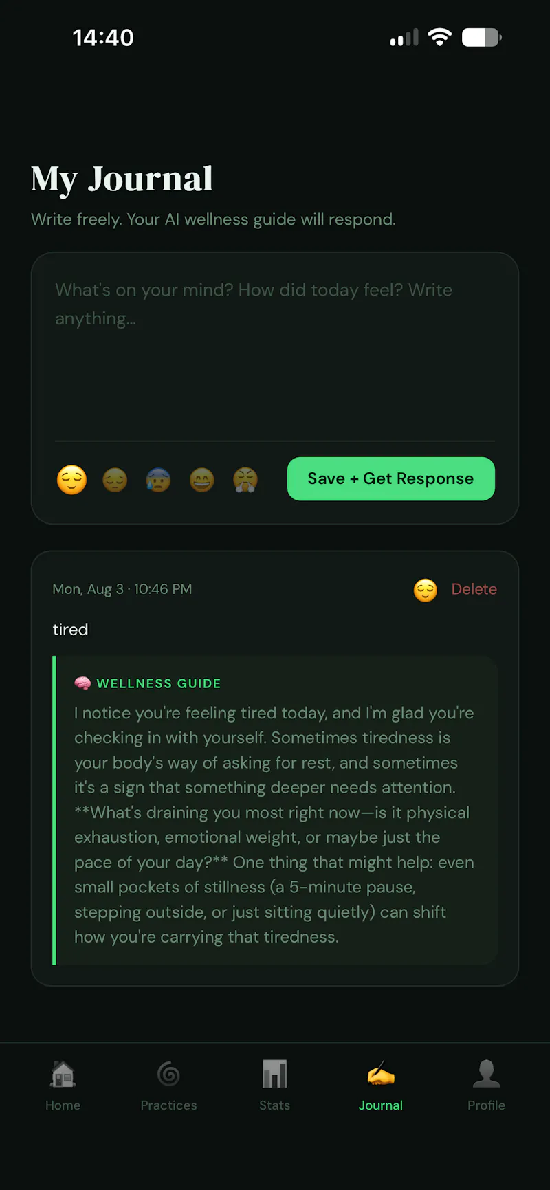 MindReset AI screenshot 3