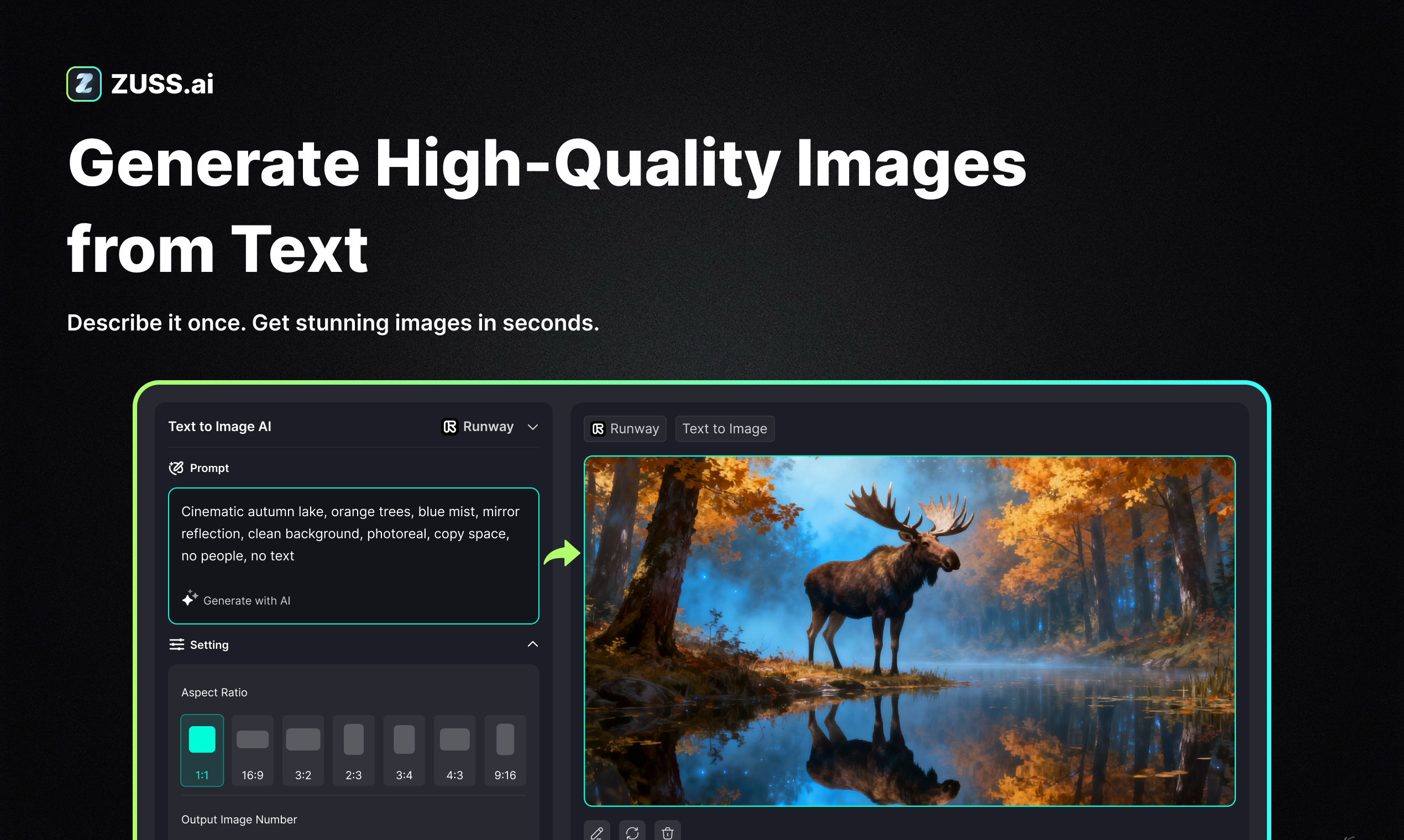Zuss AI Image Editor gallery image