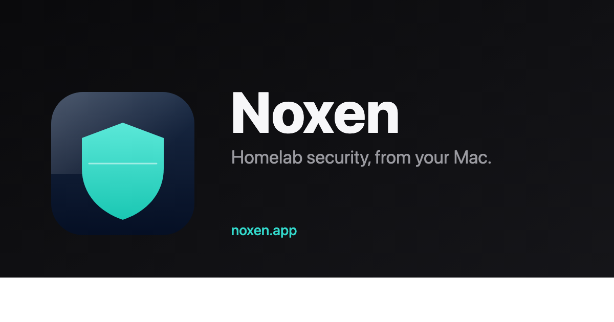 Noxen - Mac CVE scanner for homelabs gallery image