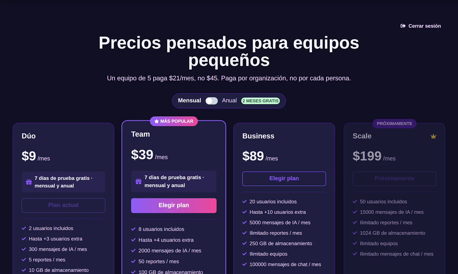Taskelia — Gestión de Tareas y Equipos screenshot 3