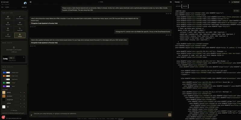 EmailTemple screenshot 3