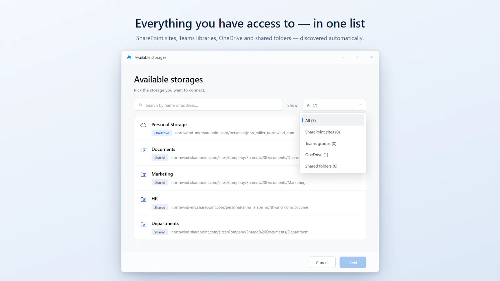 OneMount screenshot 3