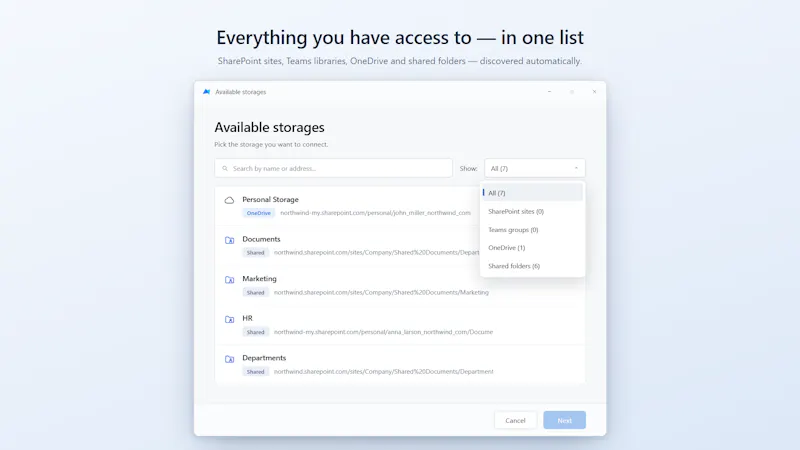 OneMount screenshot 3
