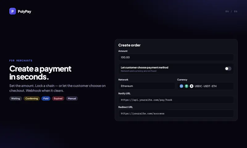 PolyPay screenshot 4