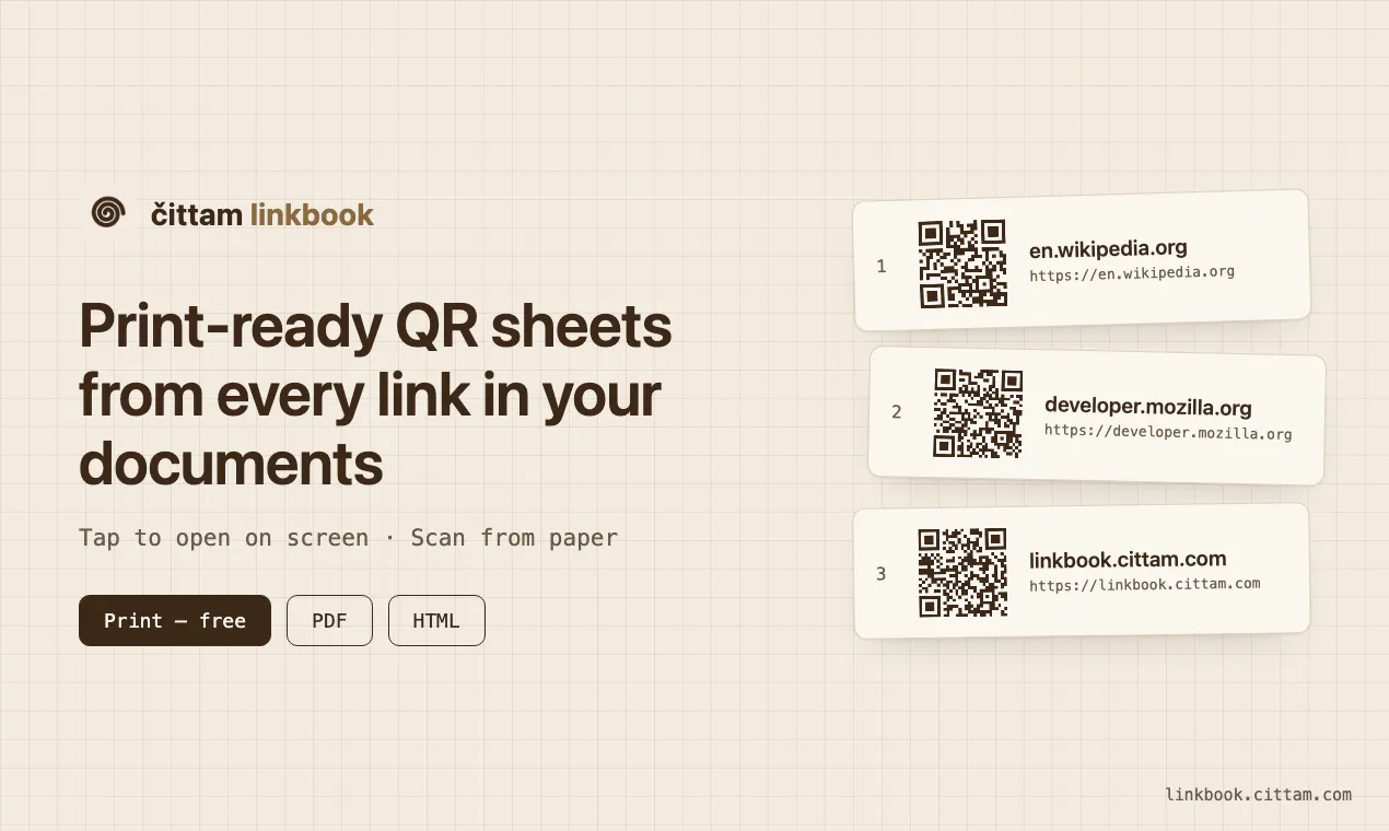 CITTAM LINKBOOK gallery image