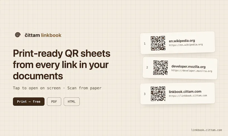 CITTAM LINKBOOK screenshot 2