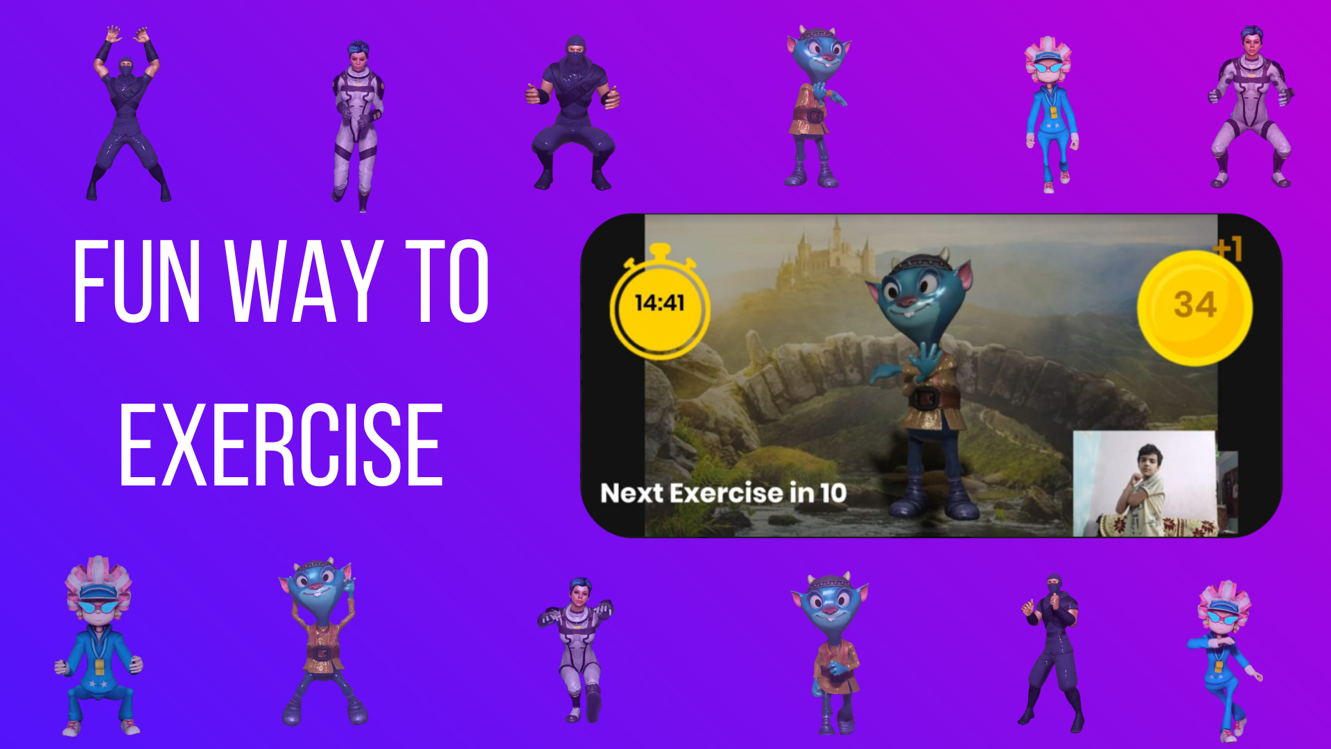 Kidzy :- Fitness Games for Kids gallery image