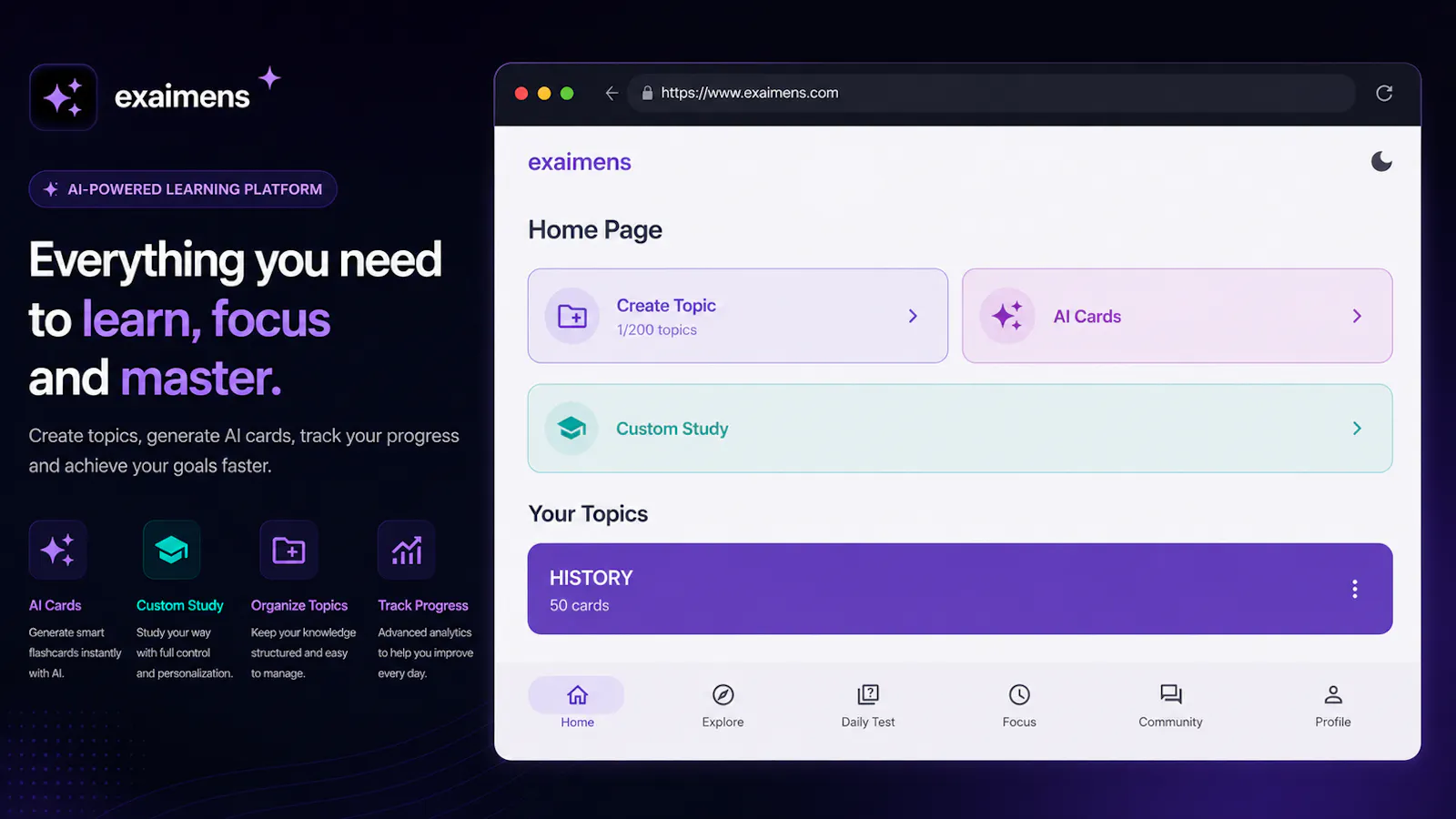 Exaimens 2.0 screenshot 2