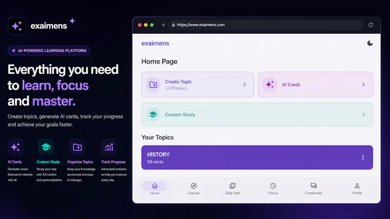 Exaimens 2.0 screenshot 2