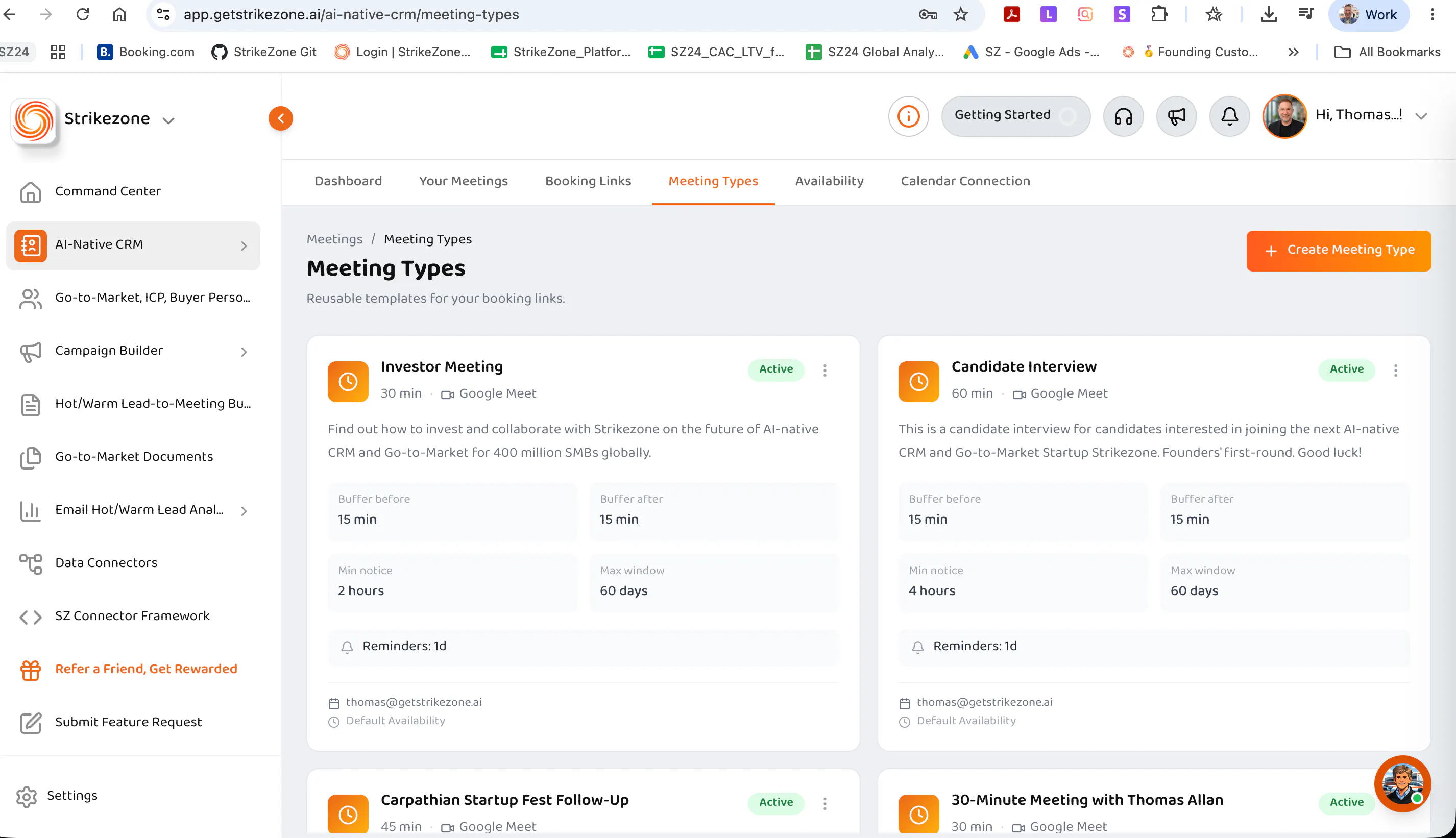 Strikezone AI-native CRM & Go-to-Market gallery image