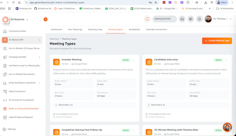 Strikezone AI-native CRM & Go-to-Market screenshot 5