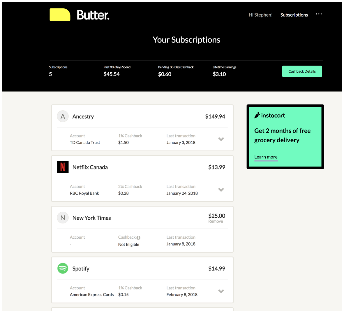 Butter - Subscriptions Hub gallery image