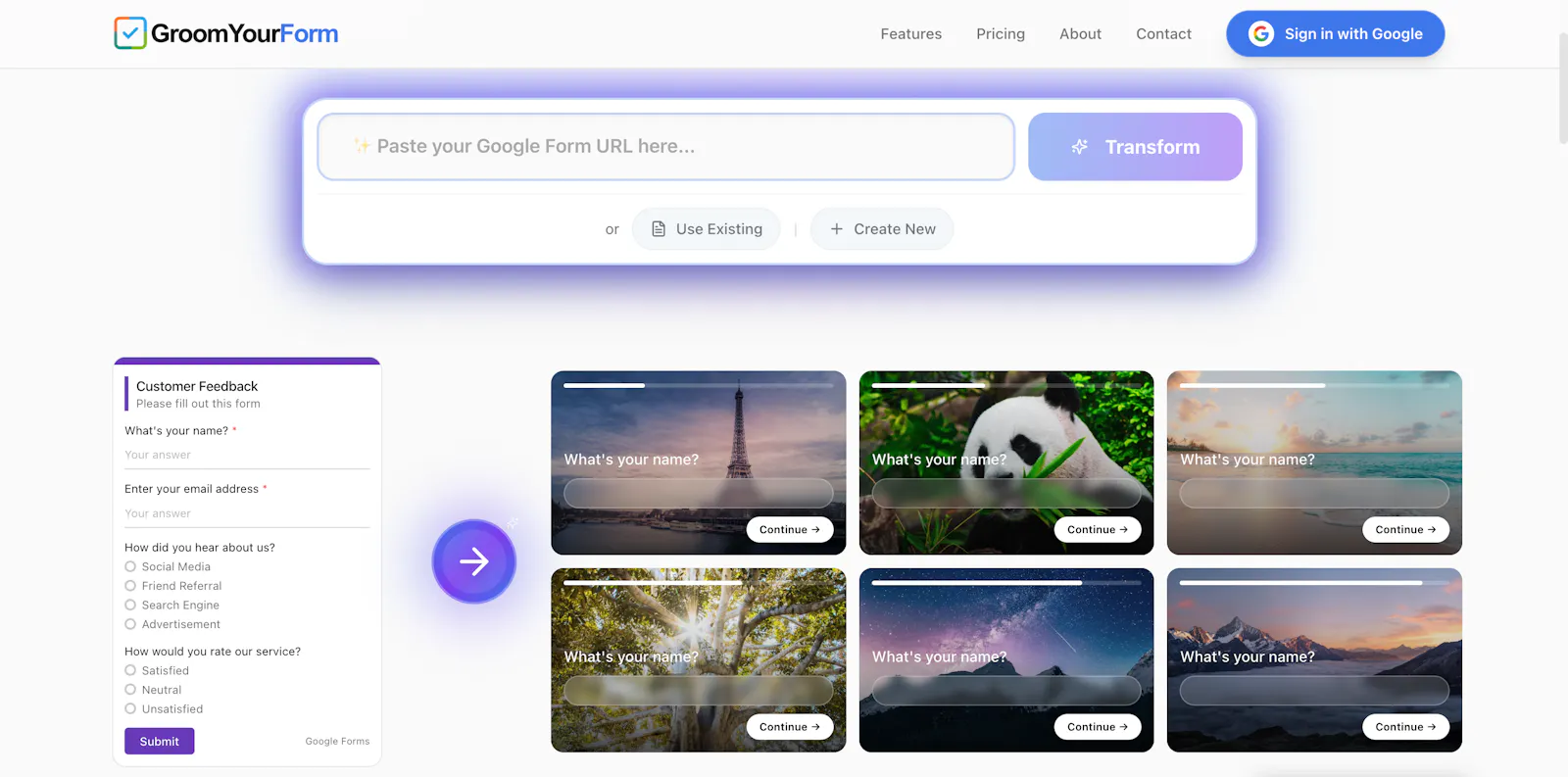 GroomYourForm screenshot 1