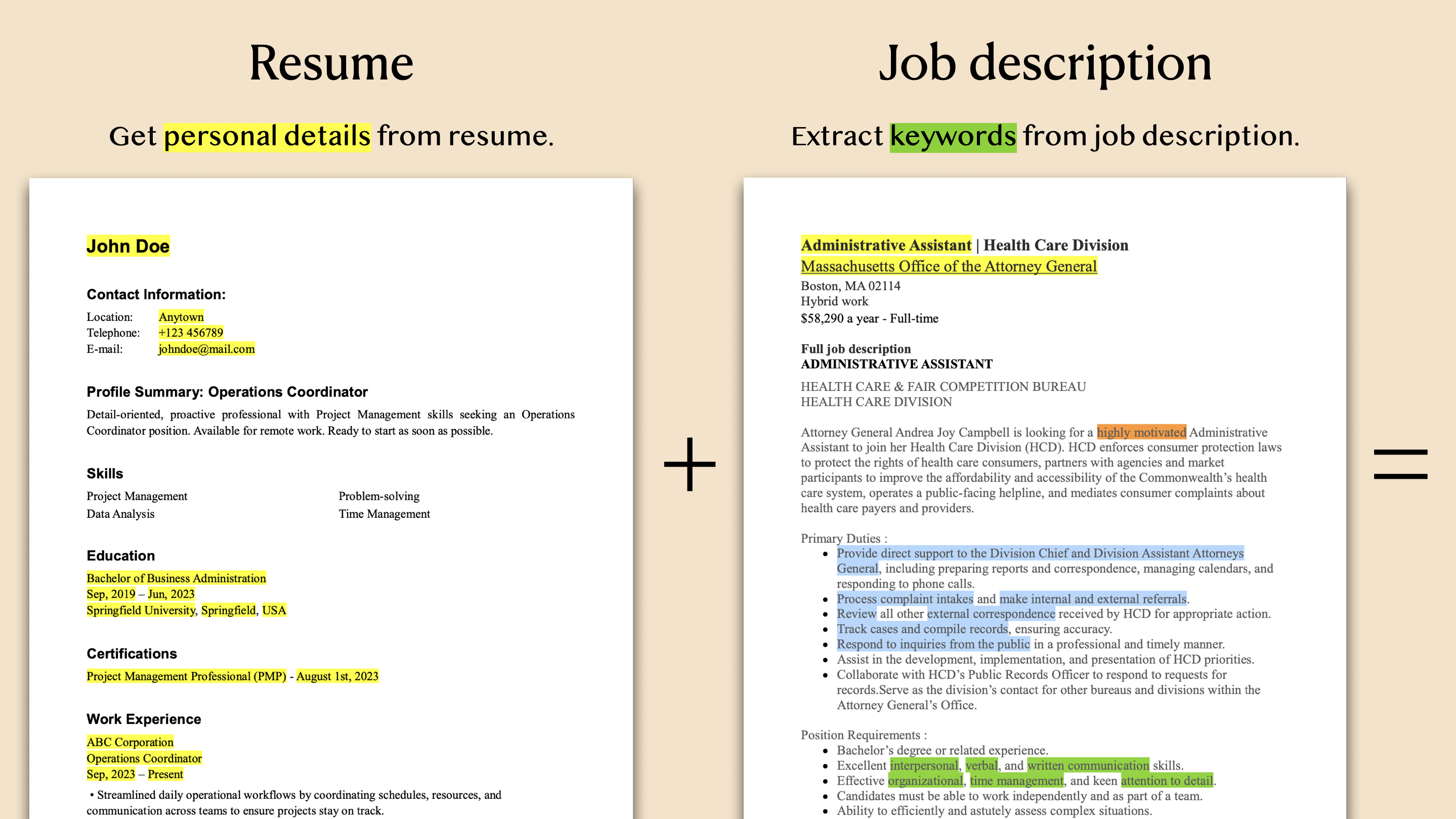 ResumeCustomizer - Screenshot 3 preview