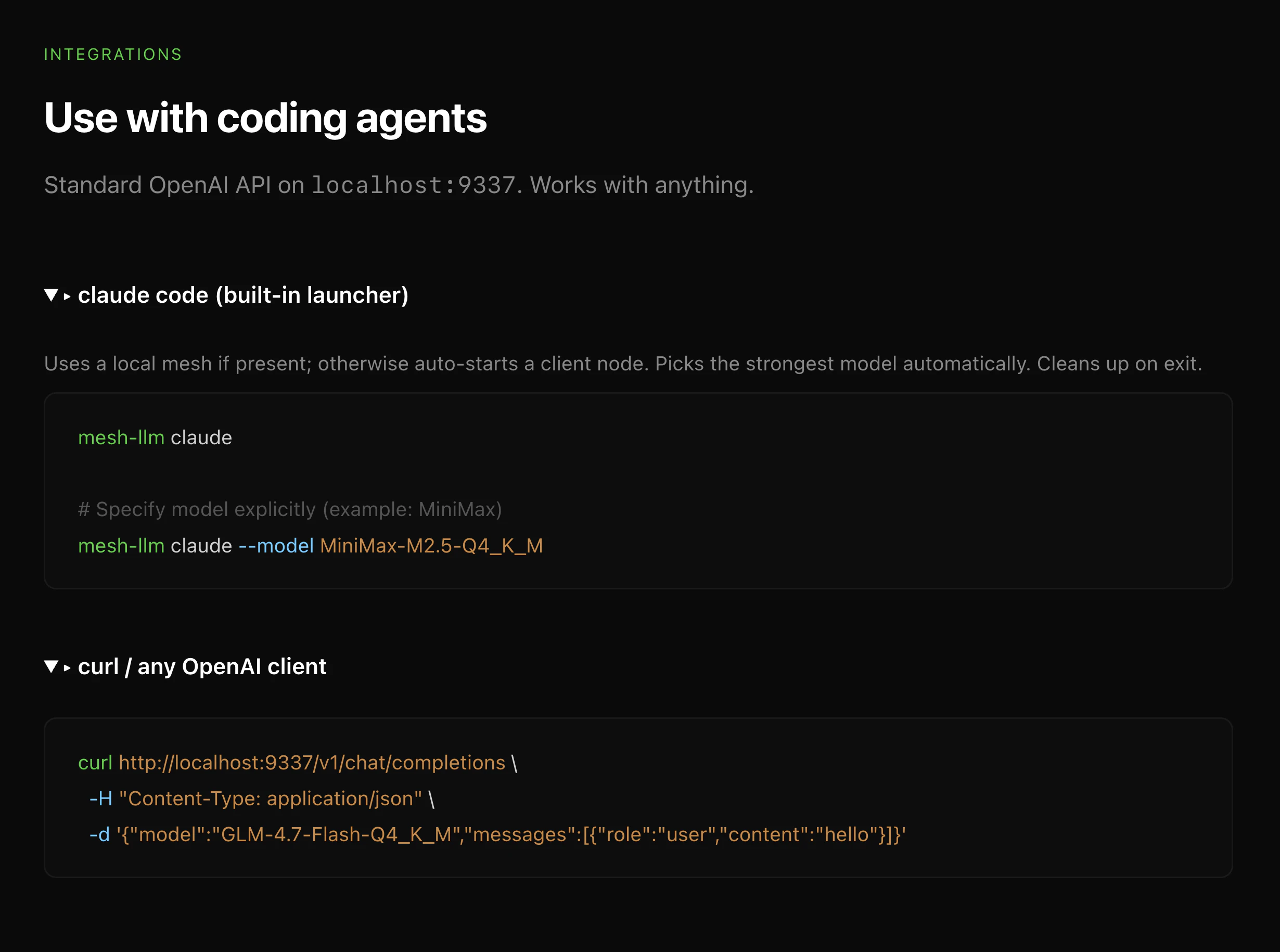 Mesh LLM screenshot 3