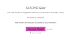 AI ADHD Quiz image
