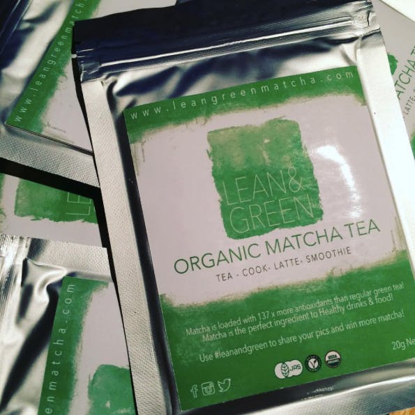 Lean & Green Organic Matcha tea media 1