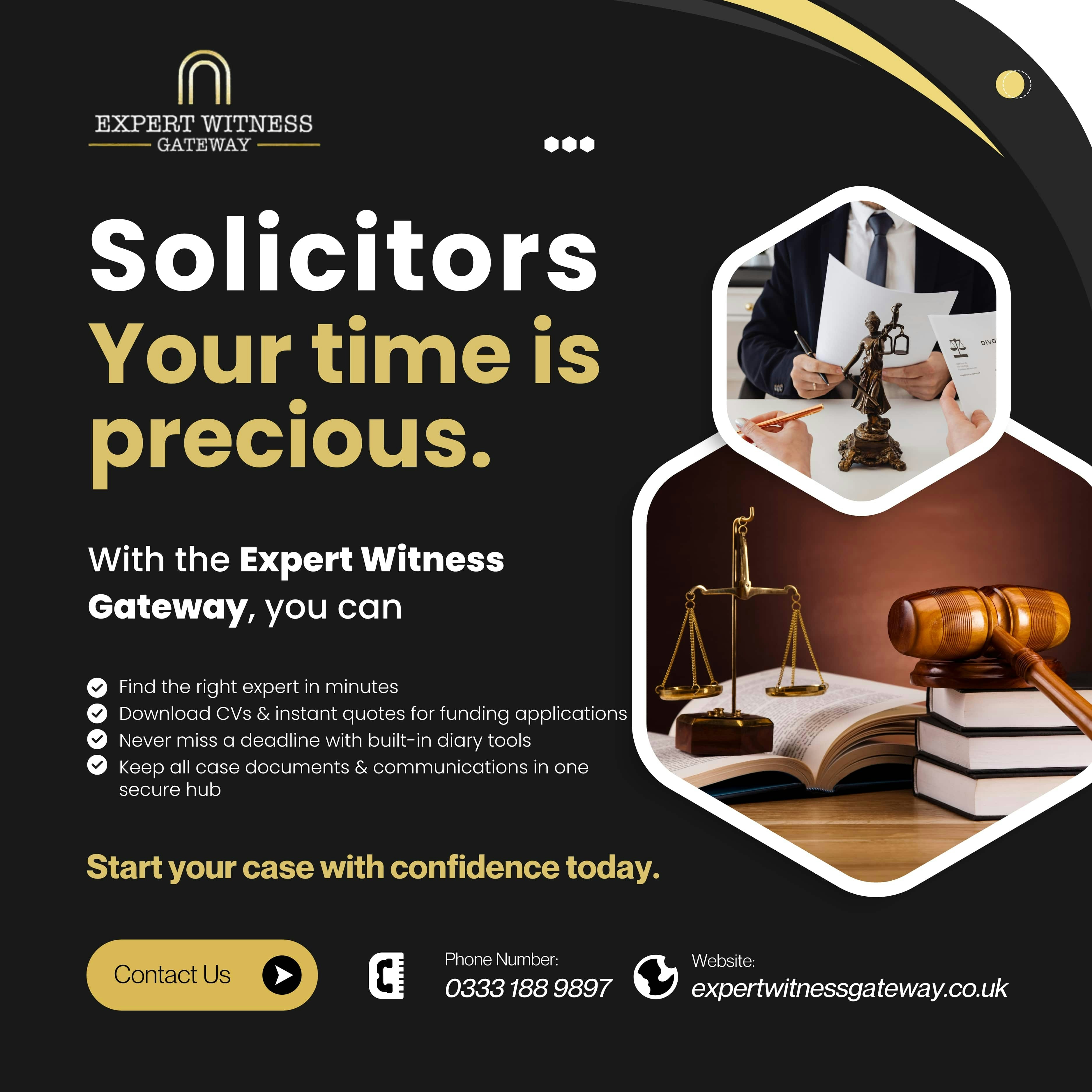 Expert Witness Gateway logo