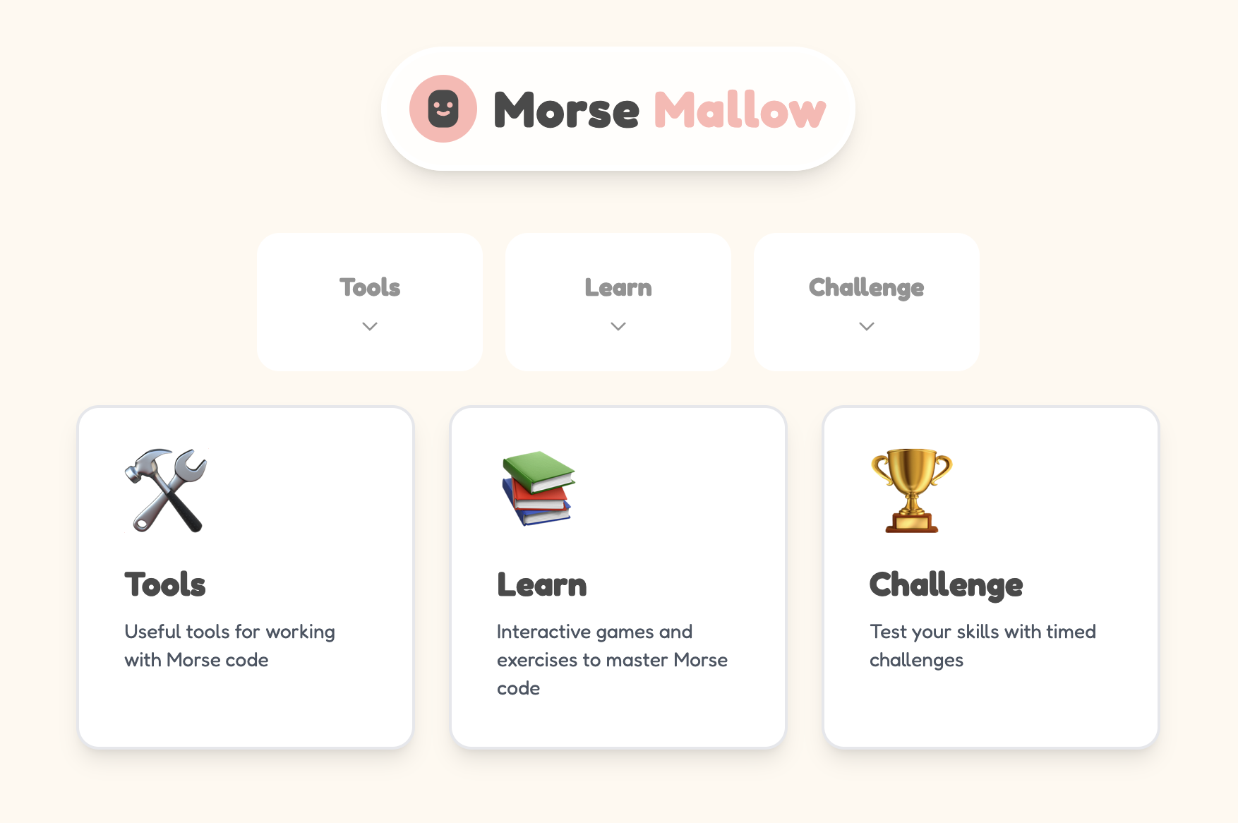 MorseMallow - Main product screenshot demonstrating key features and user interface