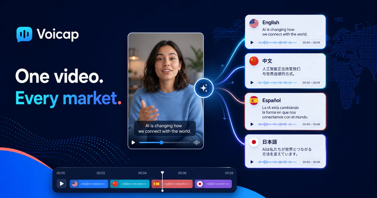 Voicap screenshot