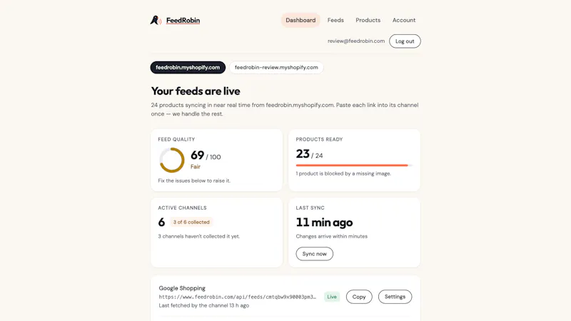 FeedRobin screenshot 3