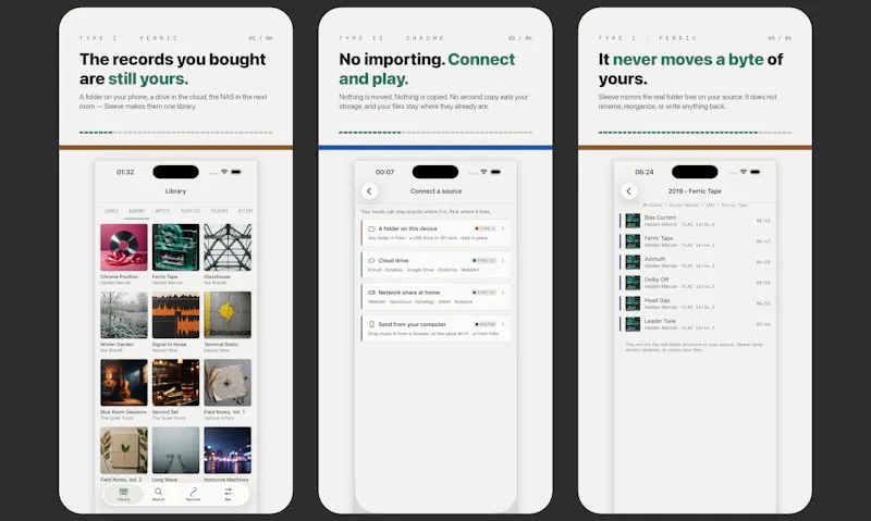 Sleeve screenshot 1