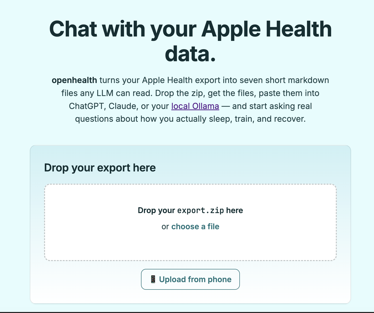 Open Health — Unlock Your Apple Health gallery image