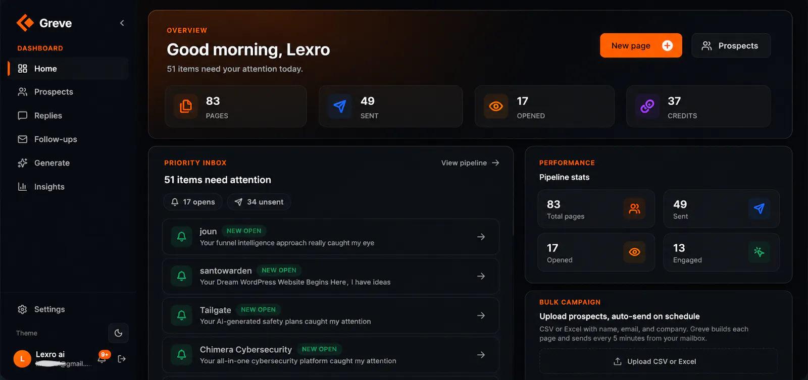Greve screenshot 2