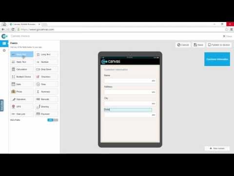 Canvas App Builder (no trial required to try it now) gallery image
