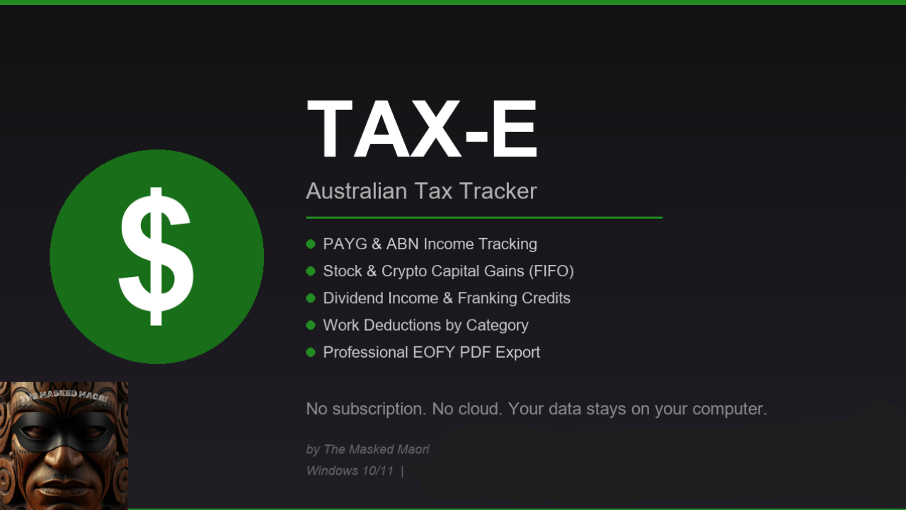 Tax-E - Product Hunt launch logo and brand identity