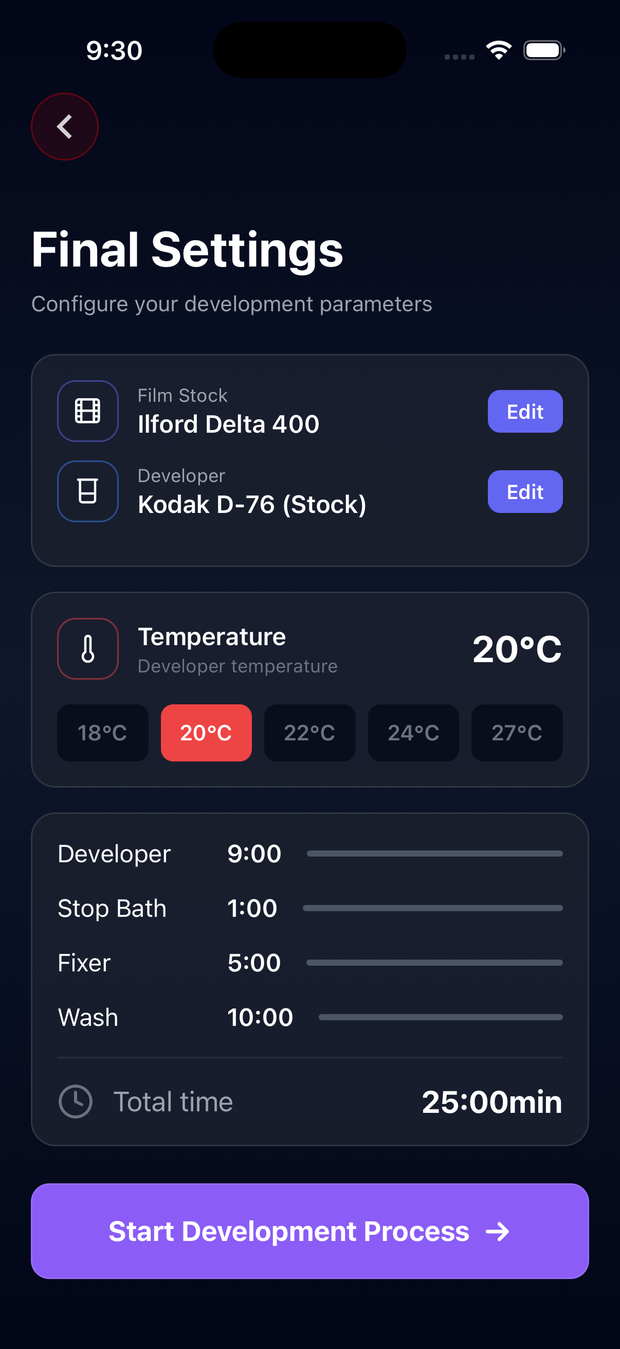 DarkroomFlow - Screenshot 2 showing product features and functionality