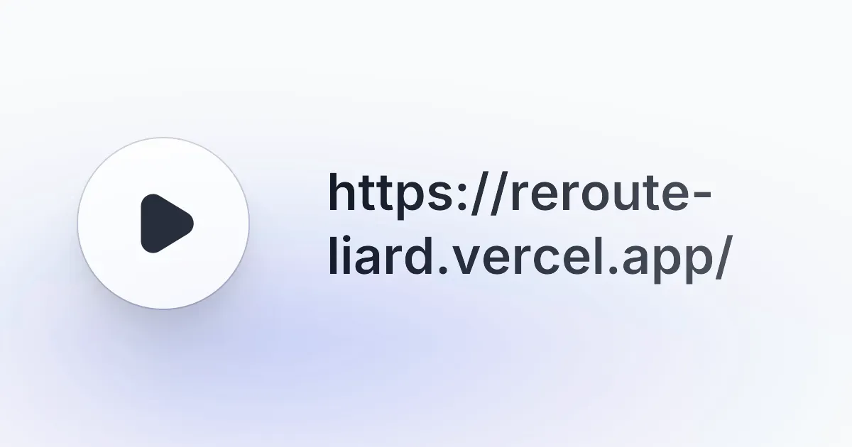 reroute — circular intelligence gallery image