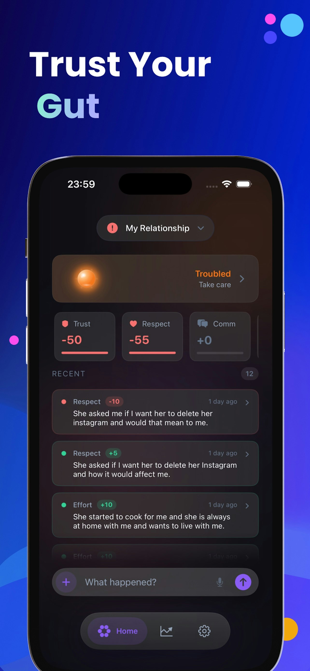 Gut - Main product screenshot demonstrating key features and user interface