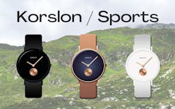  Korslon Customizabe Swiss Watch media 3
