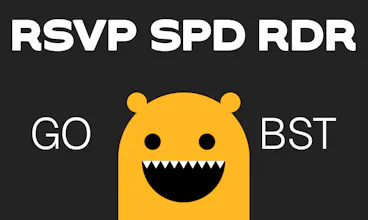 RSVP Speed Reader — Faculty gallery image