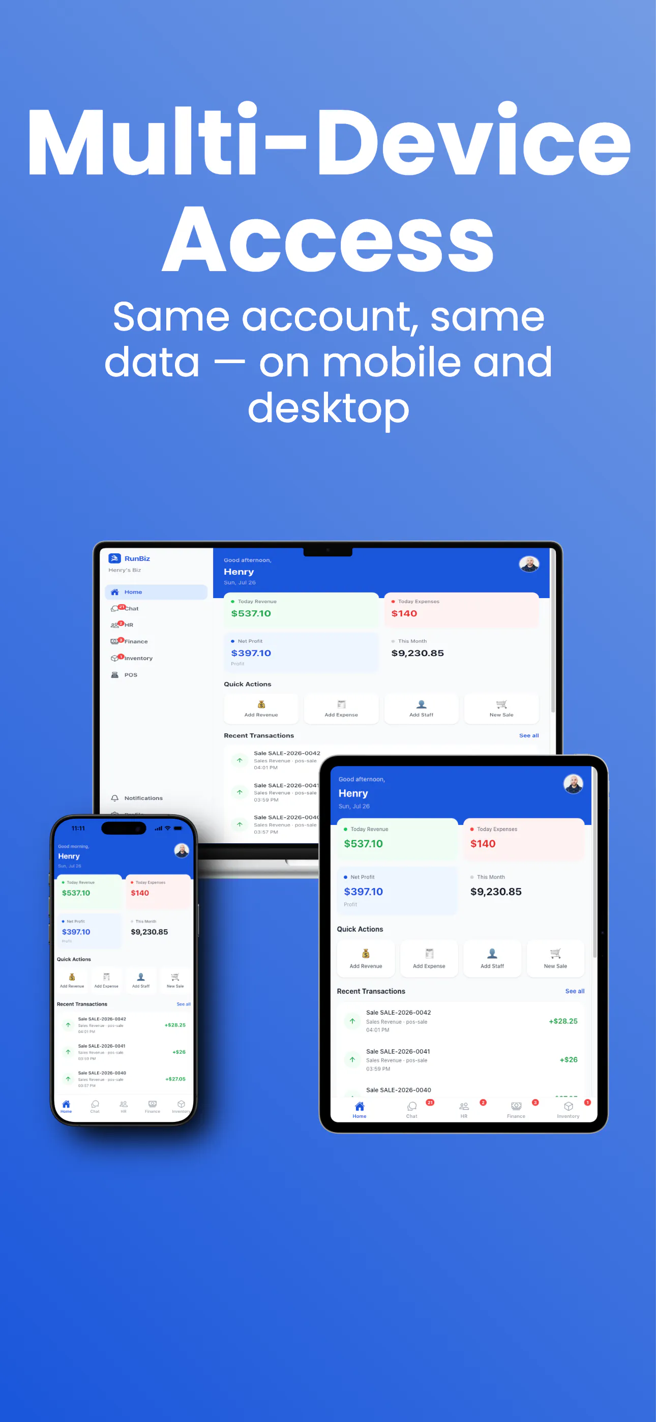 RunBiz — All-in-one ERP for SMEs gallery image
