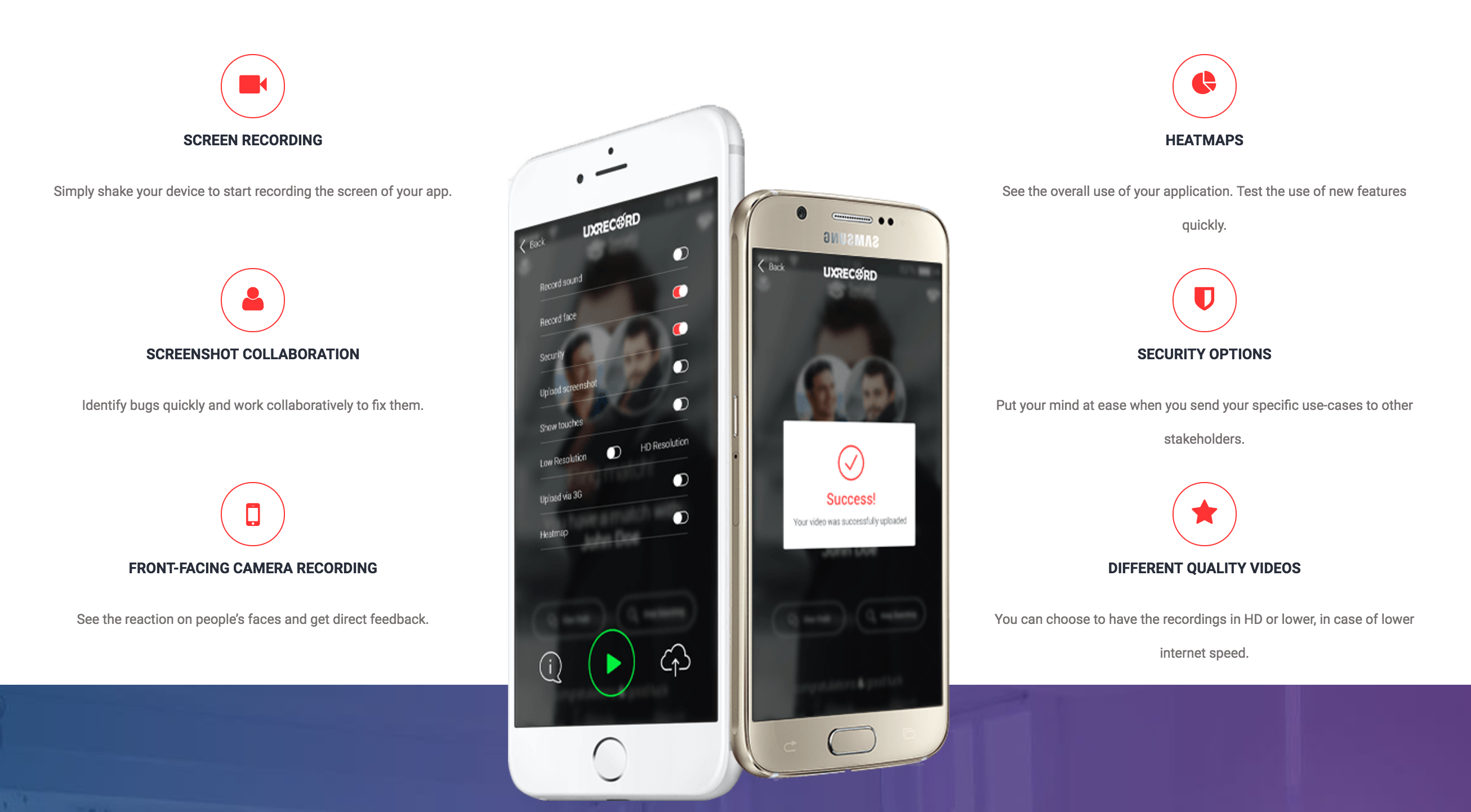 UXRecord gallery image