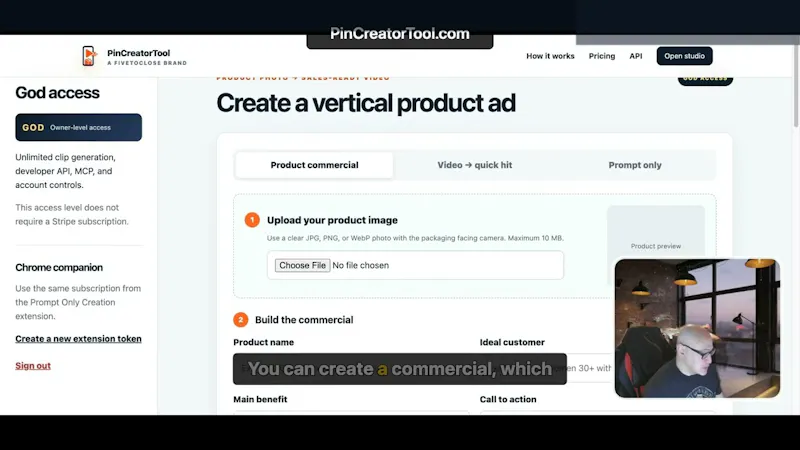 PinCreatorTool screenshot 1 (video preview)