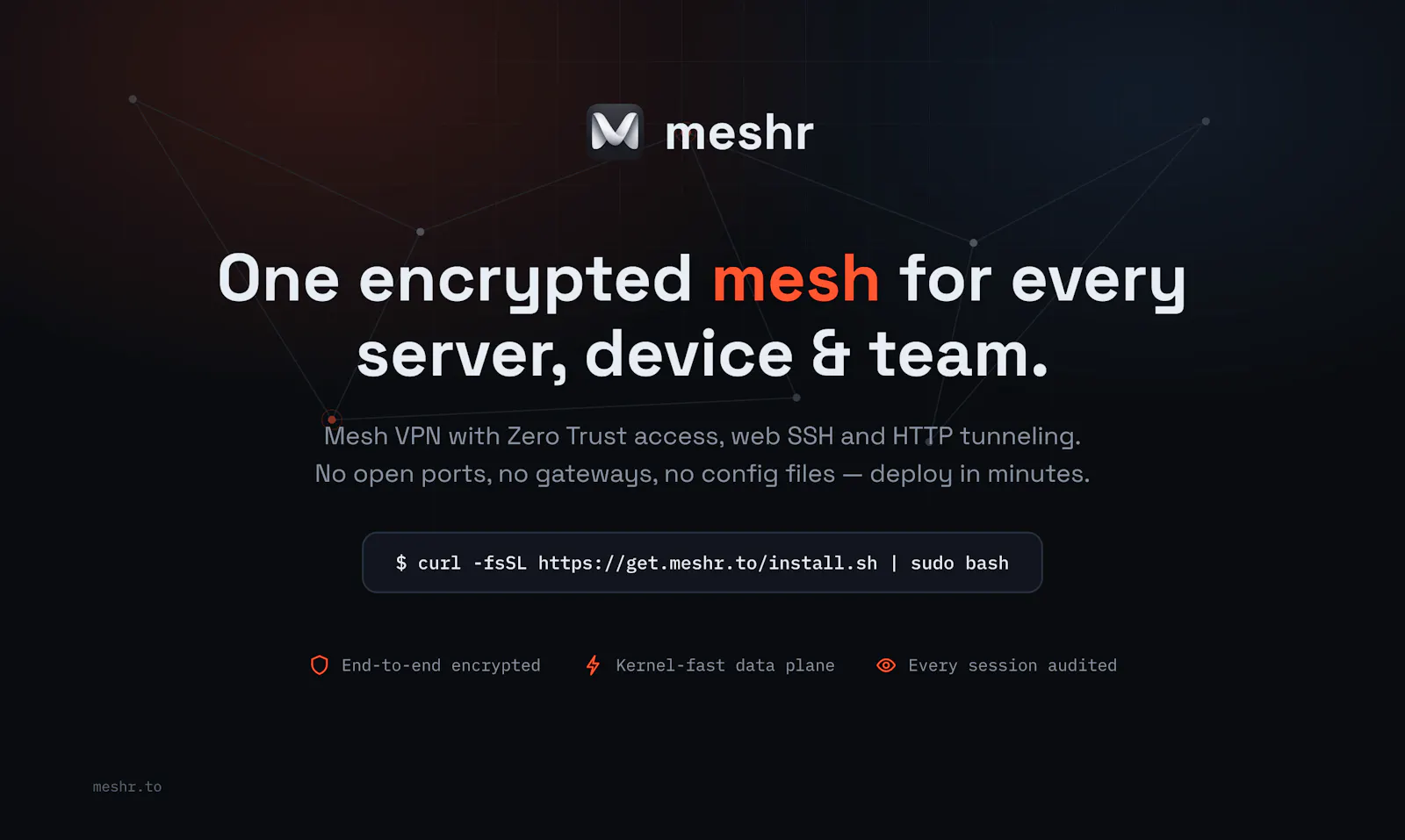 Meshr screenshot 2