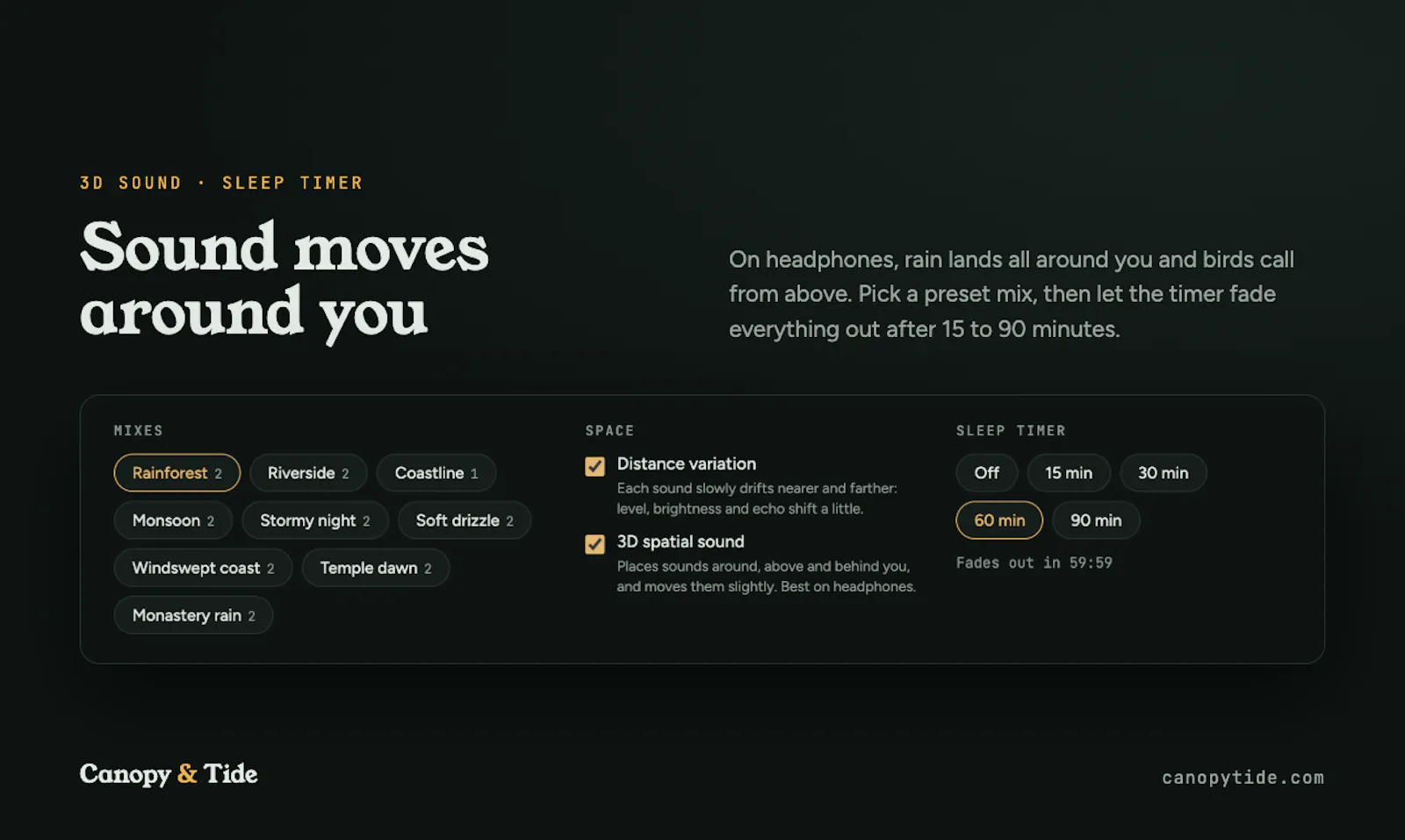 Canopy & Tide screenshot 4