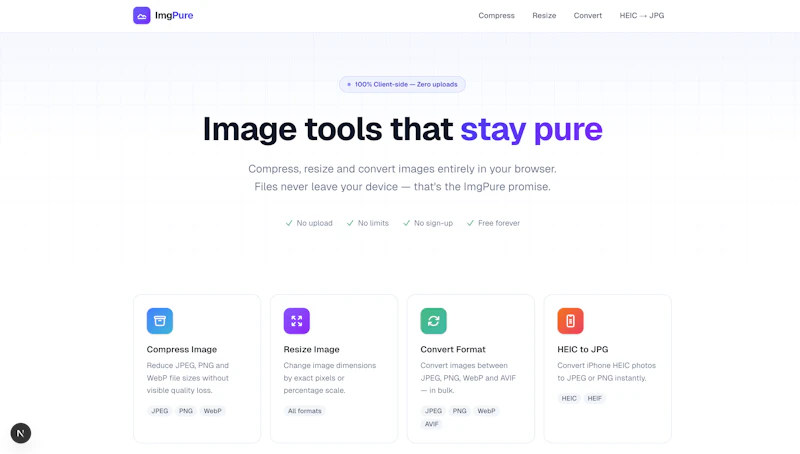 ImgPure screenshot 1