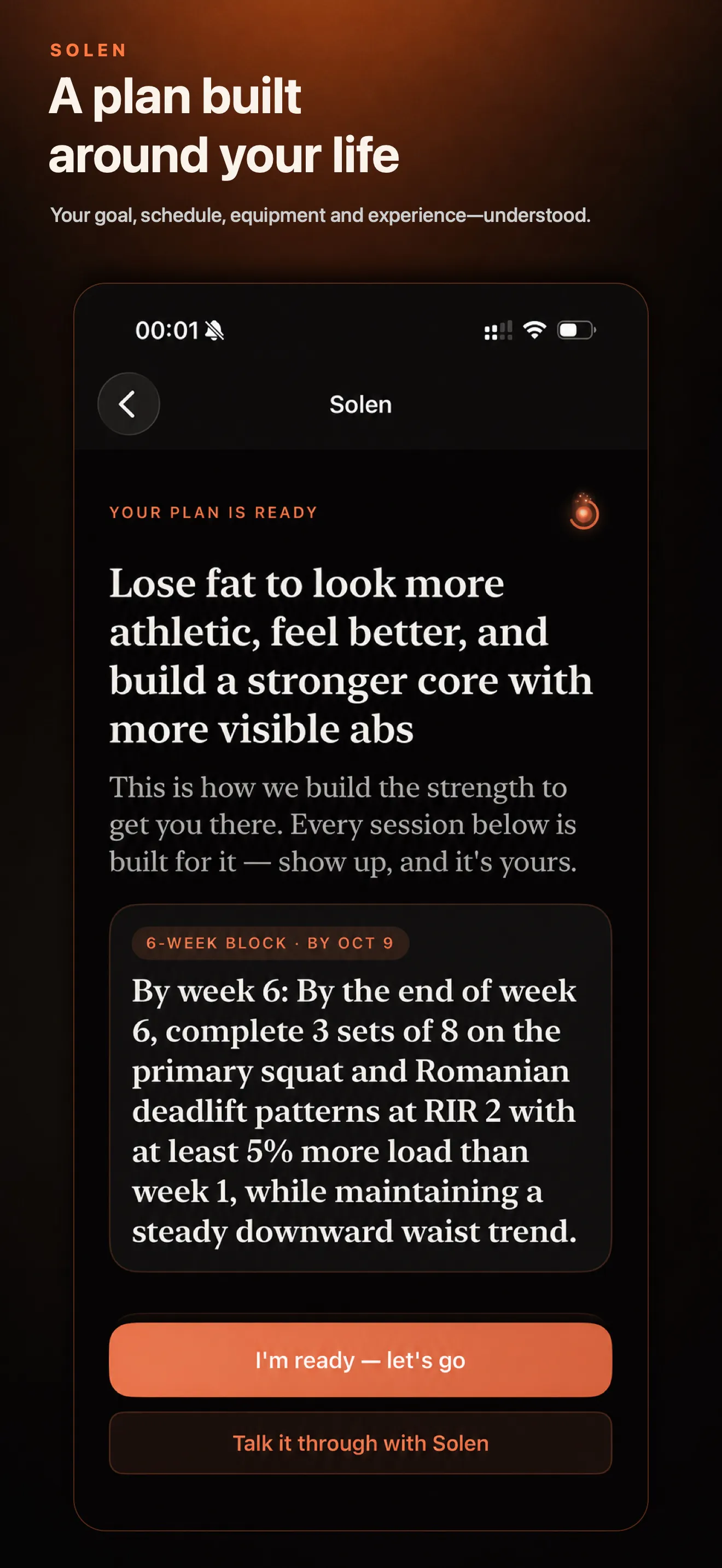 Solen — AI Personal Trainer gallery image