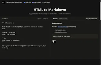 Everything to Markdown gallery image