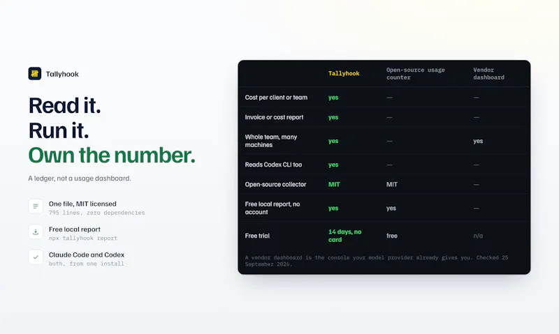 Tallyhook screenshot 5